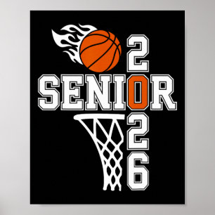 Cl Of 2026 Graduation Senior 26 Sketll Team Outfit Poster