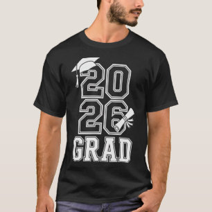 Cl Of 2026 Graduation Senior Grad Design T-Shirt