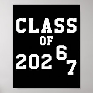Cl Of 2026 Graduation So Done Grade Middle High Sc Poster