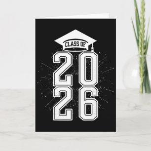 Cl Of 2026 Hat And Tel Design Blue Card