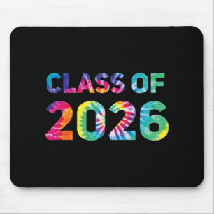 Cl Of 2026 Highschool Graduation Tye Dye 2026 Seni Mouse Pad