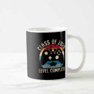 Cl Of 2026 Level Complete Video Gamer Senior Gradu Coffee Mug