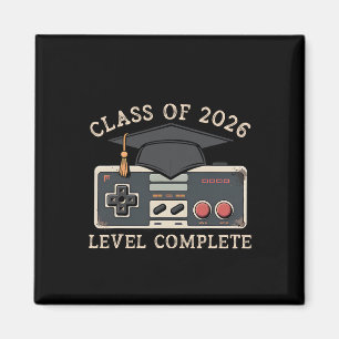 Cl Of 2026 Level Complete Video Gamer Senior Gradu Magnet