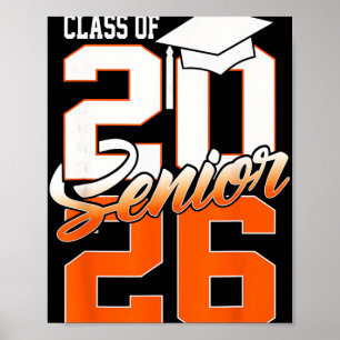 Cl Of 2026 Player Basketball Senior 2026 Graduatio Poster