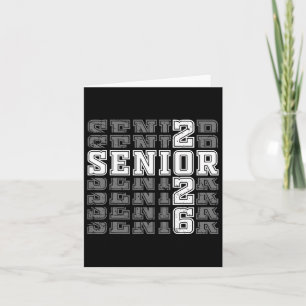 Cl Of 2026 Senior 2026 Back To School 2026 Graduat Card