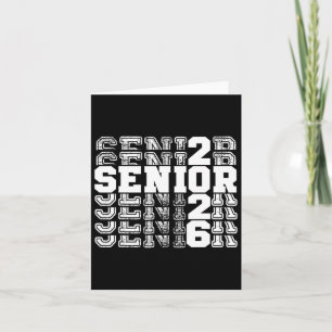Cl Of 2026 Senior 2026 Back To School 2026 Graduat Card