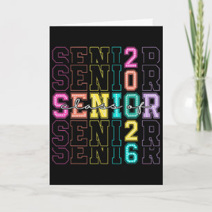 Cl Of 2026 Senior 2026 Ck To School 2026 Graduatio Card