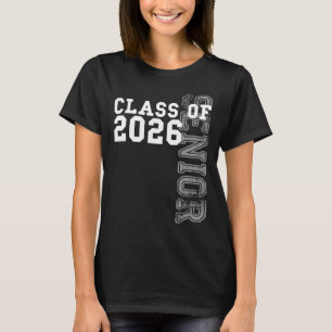 Cl Of 2026 Senior 2026 Graduation 2025 Student Kid T-Shirt