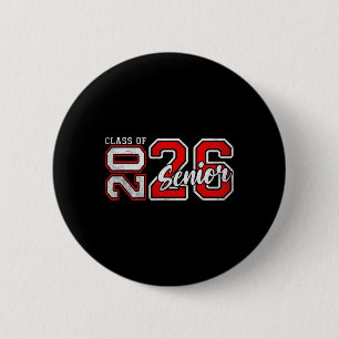 Cl Of 2026 Senior College Graduate High School Gra 6 Cm Round Badge