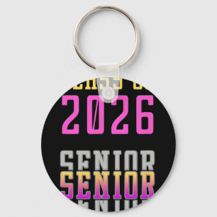 Cl Of 2026 Senior Girls Key Ring