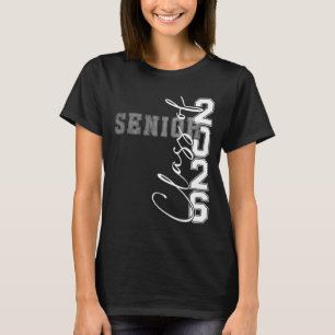 Cl Of 2026 Senior Graduation From High School Coll T-Shirt