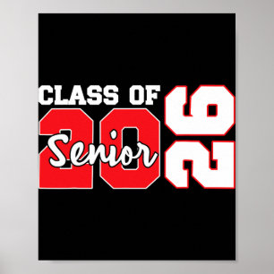 Cl Of 2026 Senior Retro Graduation 2026 First Day Poster