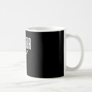 Cl Of 2026 Senior Sports Themed Footll Player Grap Coffee Mug