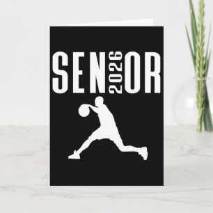 Cl Of 2026 Senior Sports Themed Sketll Player Grap Card