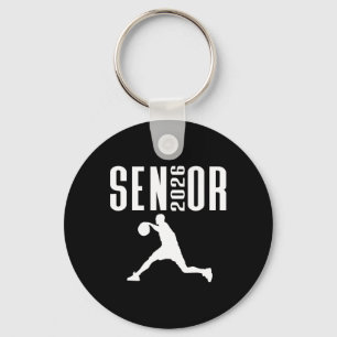 Cl Of 2026 Senior Sports Themed Sketll Player Grap Key Ring