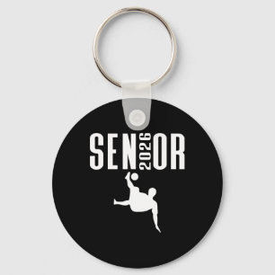 Cl Of 2026 Senior Sports Themed Soccer Player Grap Key Ring
