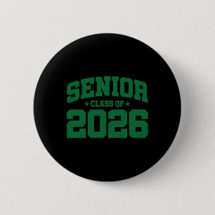 Cl Of 2026 - Senior Year School Graduation - Senio 6 Cm Round Badge
