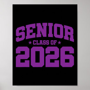 Cl Of 2026 - Senior Year School Graduation - Senio Poster