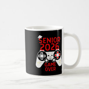 Cl Of 2026 Shirt Senior Video Game Over School Gam Coffee Mug