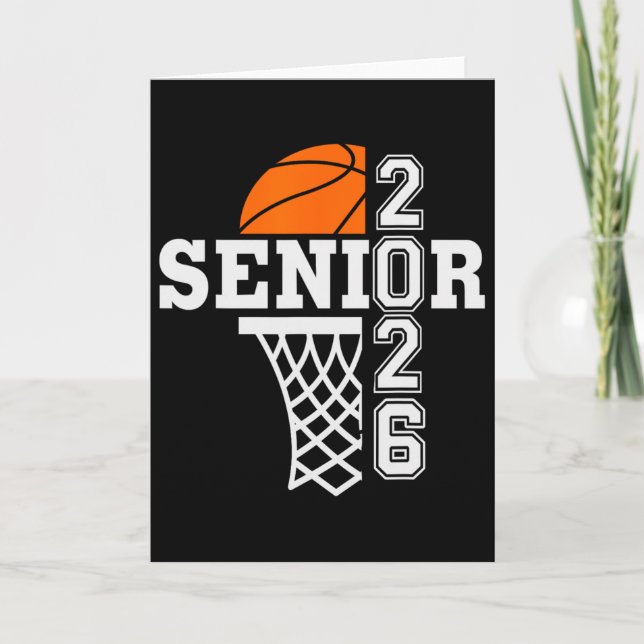 Cl Of 2026 Sketll Senior 26 Player Team Graduation Card (Front)