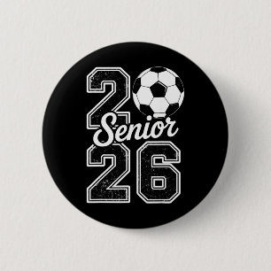 Cl Of 2026 Soccer Senior 2026 Last Day Of School 2 6 Cm Round Badge