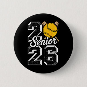 Cl Of 2026 Softll Senior 2026 Last Day Of School 2 6 Cm Round Badge