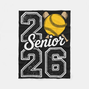 Cl Of 2026 Softll Senior 2026 Last Day Of School 2 Fleece Blanket