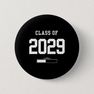 Cl Of 2029 Freshman Future Senior High School Coll 6 Cm Round Badge