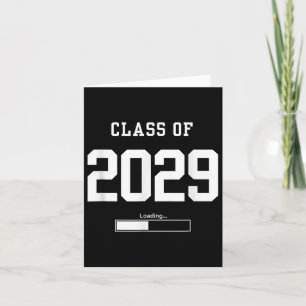 Cl Of 2029 Freshman Future Senior High School Coll Card