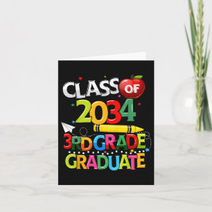 Cl Of 2034 Lets Crush 3rd Grade Last Days Of Schoo Card
