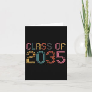 Cl Of 2035 Graduation 2035  Card