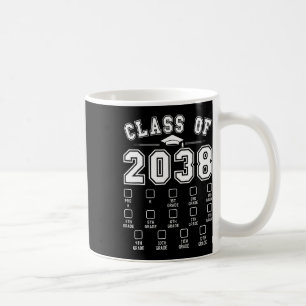 Cl Of 2038 Grow With Me Checklist Pre-k To 12th Gr Coffee Mug