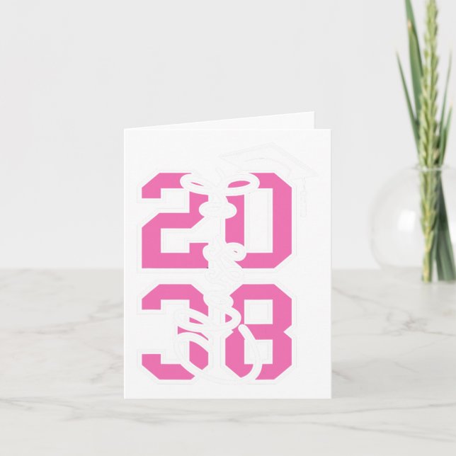 Cl Of 2038 Grow With Me Funny Kindergarten Back To Card (Front)