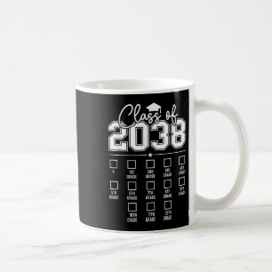 Cl Of 2038 Grow With Me Funny Kindergarten Back To Coffee Mug