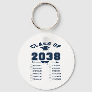 Cl Of 2038 Grow With Me Funny Kindergarten Back To Key Ring