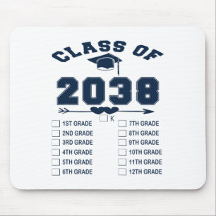 Cl Of 2038 Grow With Me Funny Kindergarten Back To Mouse Pad
