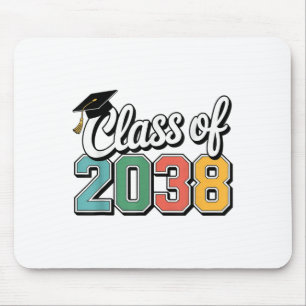Cl Of 2038 Grow With Me Funny Kindergarten To Grad Mouse Pad