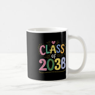 Cl Of 2038 Grow With Me Graduate 12th First Day Of Coffee Mug