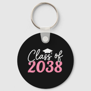 Cl Of 2038 Grow With Me Kindergarten Pink Coquette Key Ring