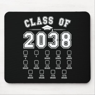 Cl Of 2038 Grow With Me Pre-k To 12th Grade Checkl Mouse Pad