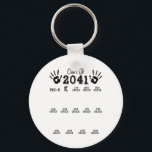 Cl Of 2041 Grow With Me Shirt Handprint Pre-k 12th Key Ring<br><div class="desc">Cl Of 2041 Grow With Me Shirt Handprint Pre-k 12th Grade</div>