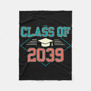 Cl Of 20&#; First Day Of School Pre K Grow To Gra Fleece Blanket