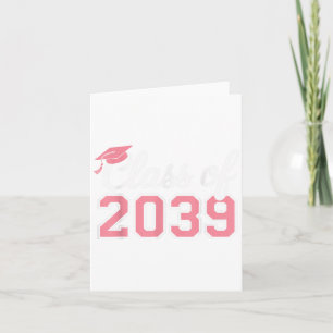 Cl Of 20 Grow With Me Kindergarten Pink Coquette B Card