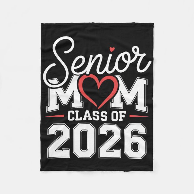 Cl Of 26 Senior Mum  Fleece Blanket (Front)