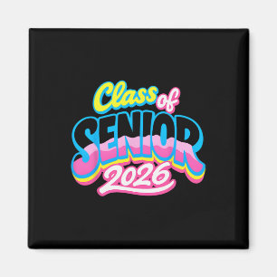 Cl Of Senior 2026 Grad Kids Graduate Funny Graduat Magnet