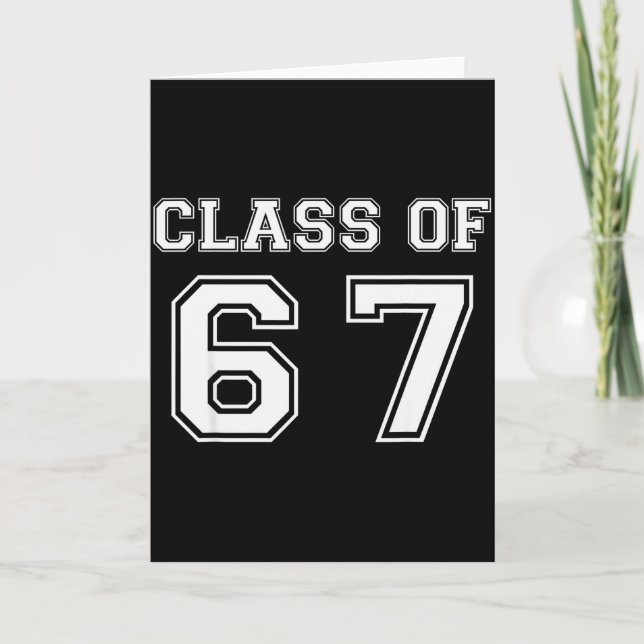 Cl Of Six Seven Meme 6 7 Gen Alpha  Card (Front)