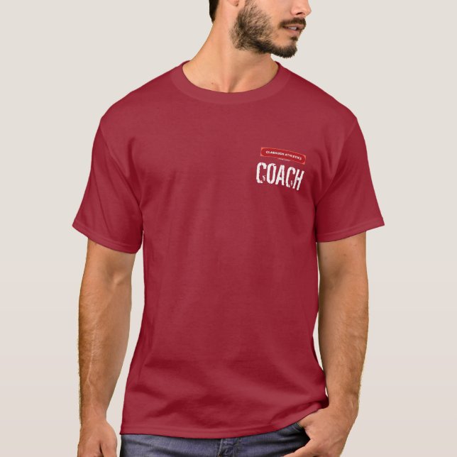 Clabaugh Athletics COACH Polo Shirt (Front)