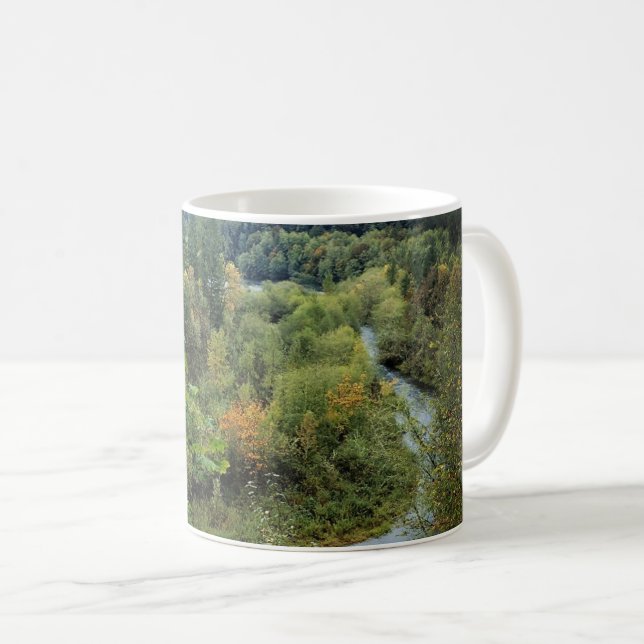 Clackamas River, OR Coffee Mug (Front Right)
