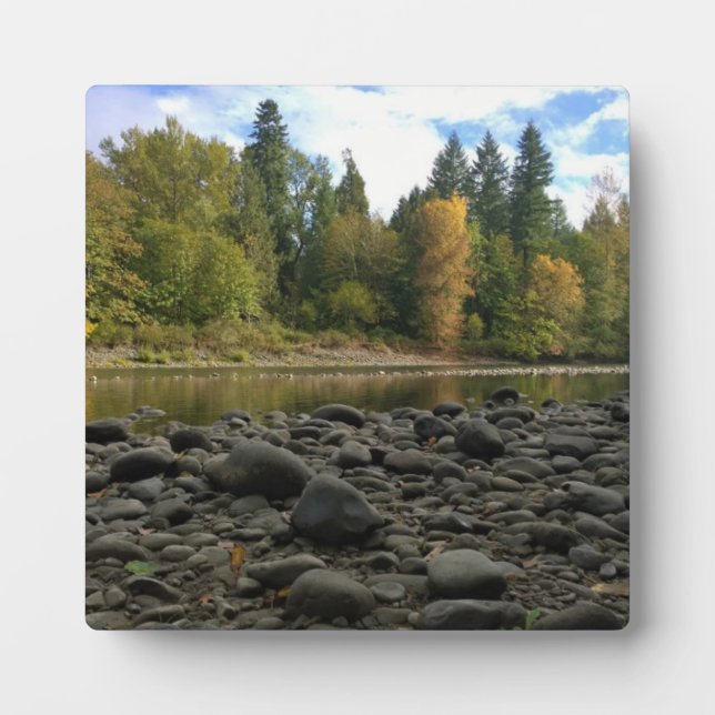 Clackamas River, OR Plaque (Front)