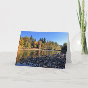 Clackamas River, Oregon Card